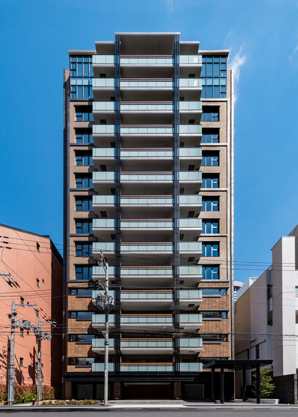 Doshin 1-chome  condominium project in Kita Ward, Osaka City